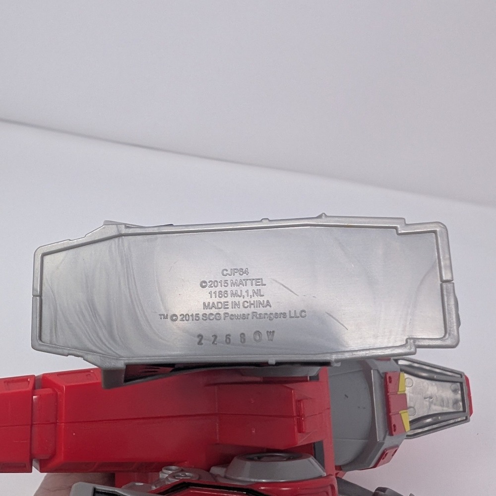 Mattel Power Rangers Dino Charge Red T-Rex Zord Action Figure CJP64 2015 Robot - Picture 8 of 14